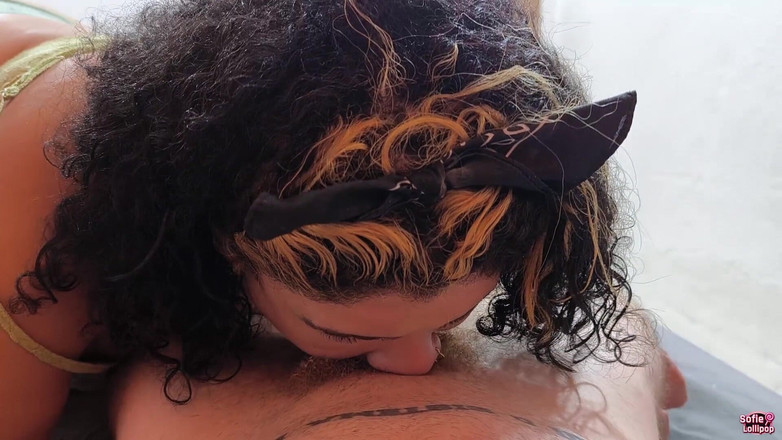 Sofie lollipop: I Gave My Boy a Blowjob While He Was Looking...