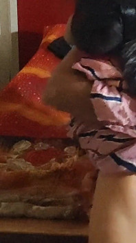 Hintli köylü kadın ilk kez büyük siyah yarağı içine alıyor