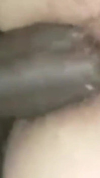 Bbwbootyful grosse bite noire Nata4sex baise ma chatte poilue en levrette