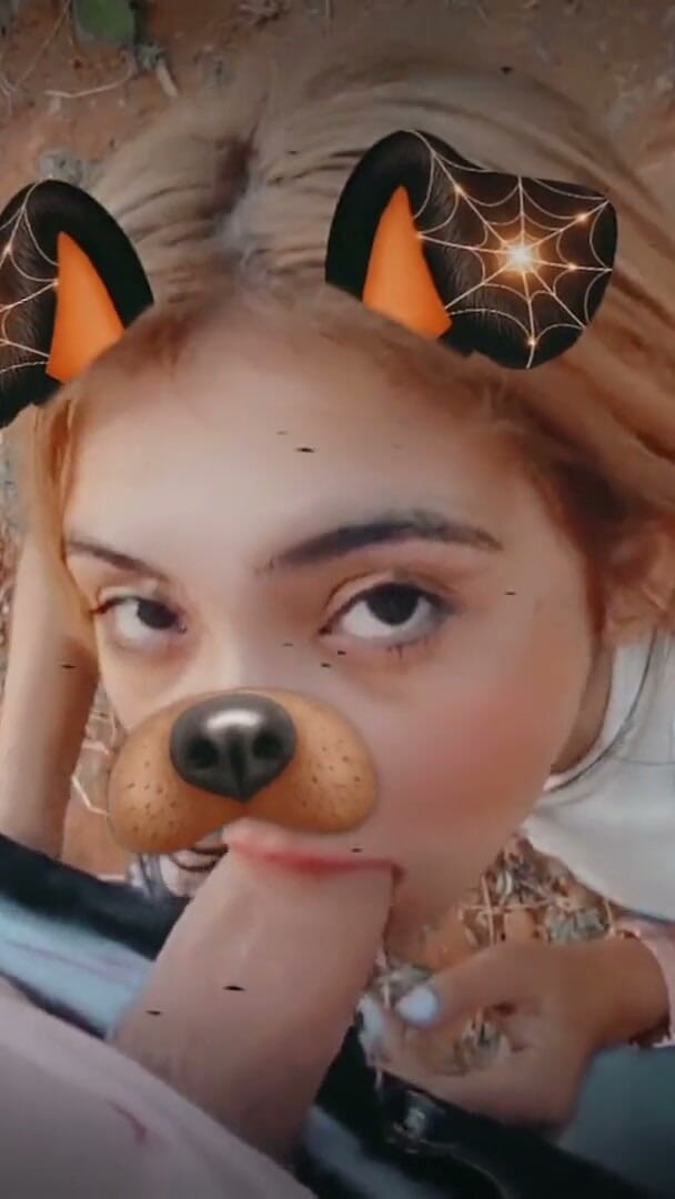Latinascachondas: Blonde Fucked with Snap Face Filter