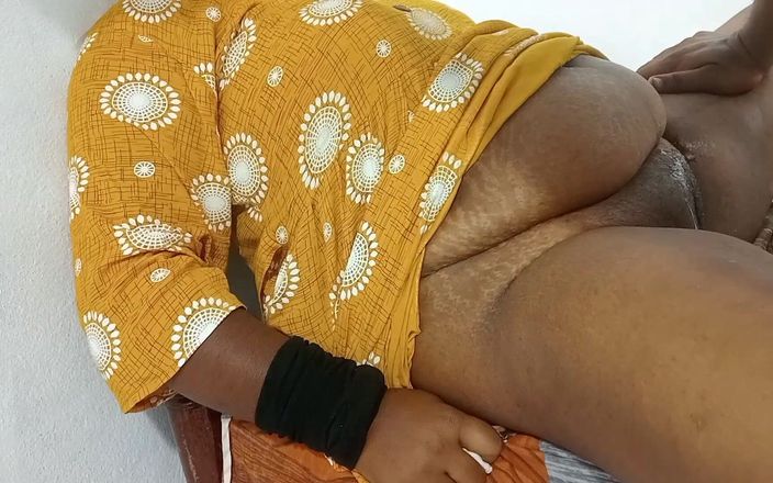 Veni hot: Tamil fru krämig fitta hårt knullar och hett stönande