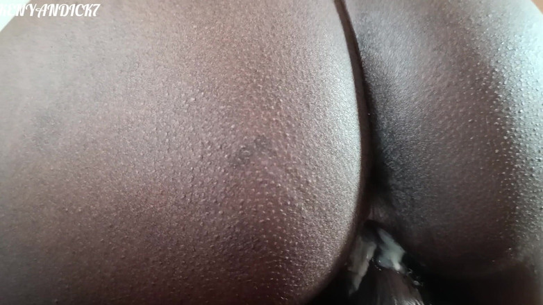 Kenyan Dick: Sie musste meinen aufrechten schwanz reiten, nachdem sie mich neckte...