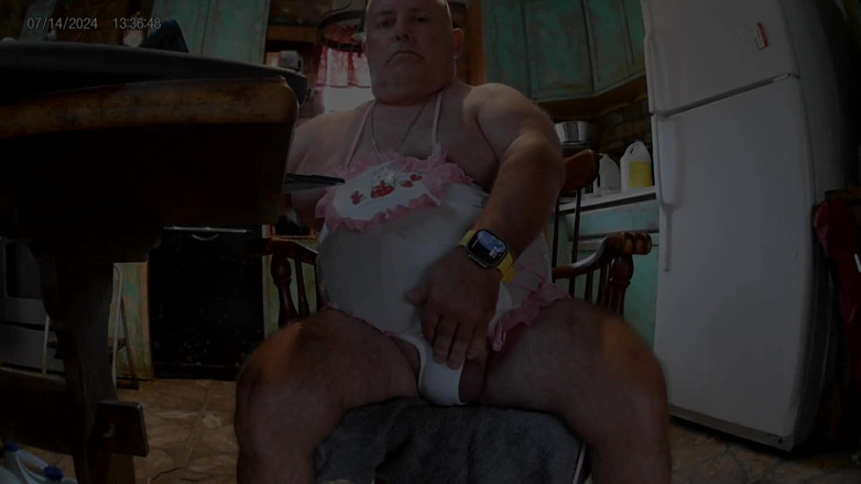 Mark Fletcher: 全身放尿してまた大負荷発射