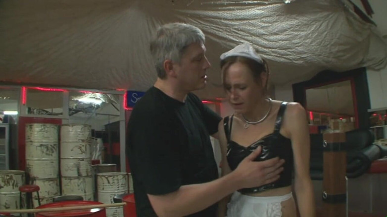 Absolute BDSM films - The original: Humiliates kneeling and pussy penetrated