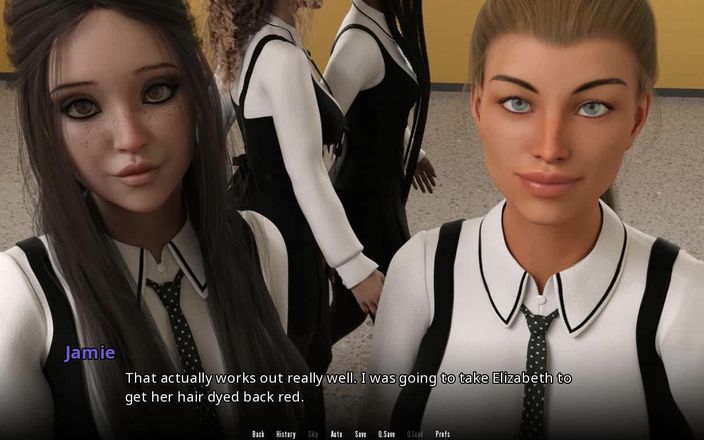 Dirty GamesXxX: Wvm: o mulțime de fete sexy într-o sală de clasă a...