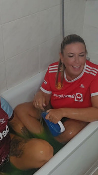 Maisie Lewis & Naughty Girl V Take a Gunge Bath