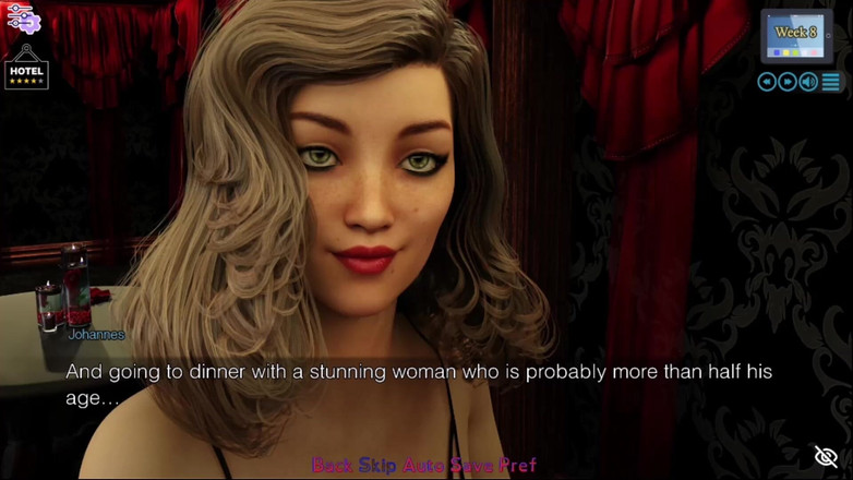 Johannes Gaming: Sunshine love # 47 - Jessica và Johannes đi ăn tối tại bàn, Johannes đụ Jessica...