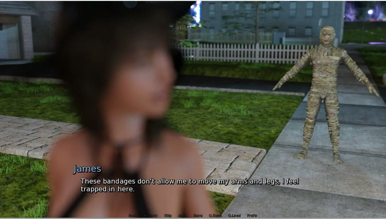 XXX Games Bunk: Laura Lustful Secret - Gameplay -roleplay -halloween Tales Part 1 - Emma Joins Truth or...