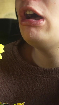 Entra starnutendo in auto il mio fiore di plastica reazione di allergia