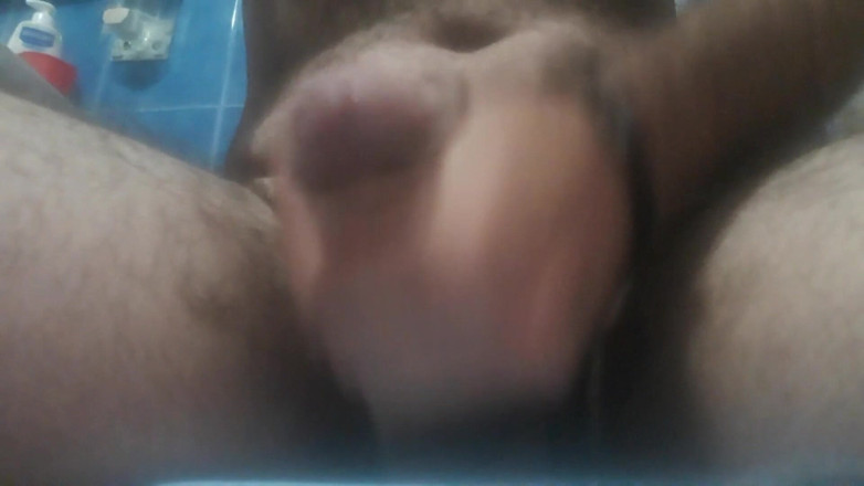 SingerMask: Morning toilet masturbating
