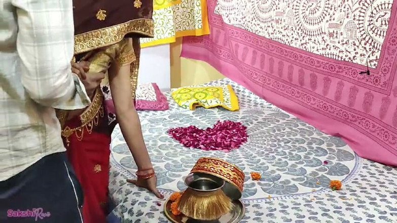 sakshi_raniii: Karvachauth Par Utha Uthake Chudayi Kari, Upwas Lund Ke Pani...