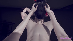 Yaoi Femboy Mio - POV Suck Her Mouth and Suck Her Ass