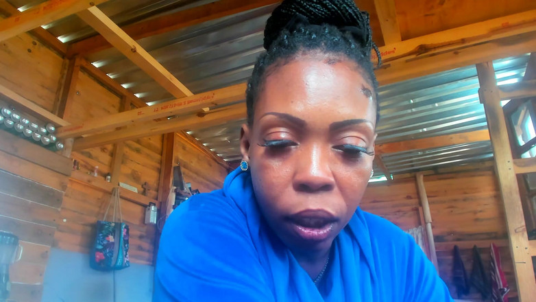 AnalEbony: Extreme nahaufnahme, arsch spreizt schmutziges reden ...