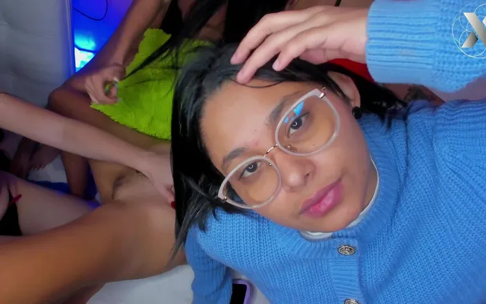 Lesbian Friends: Hot Lesbians Lick Their Pussies and Masturbate Together