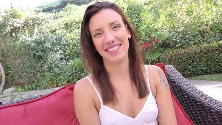 Black Desires: Brunette Beauty Sucks and Fucks a BBC For the First...