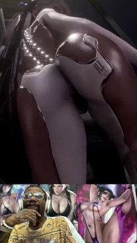 Thicc Fat Ass Eve Teases You on the Ladder with Her Cake