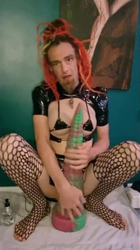 Johnthomastoys Extreme Deep Anal Insertions in Anime Pvc Extreme Anal