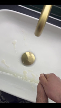 Here Is My Cumshot From Last Night. Who Is Going to Lick It up First?