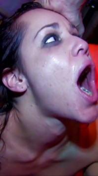 Latina strippers in fantastic orgy in the strip club and in the lavatory
