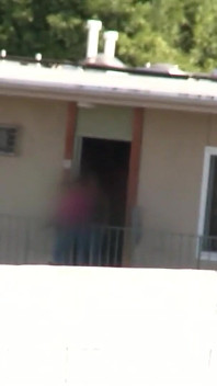 Blonde Skinny Teen Nicole Secretly Fucked on the Roof by Her Step Brother
