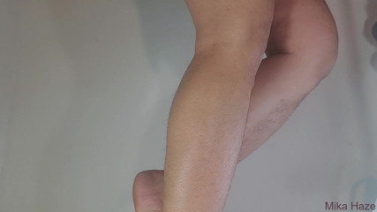Mika Haze: Hairy calf worship