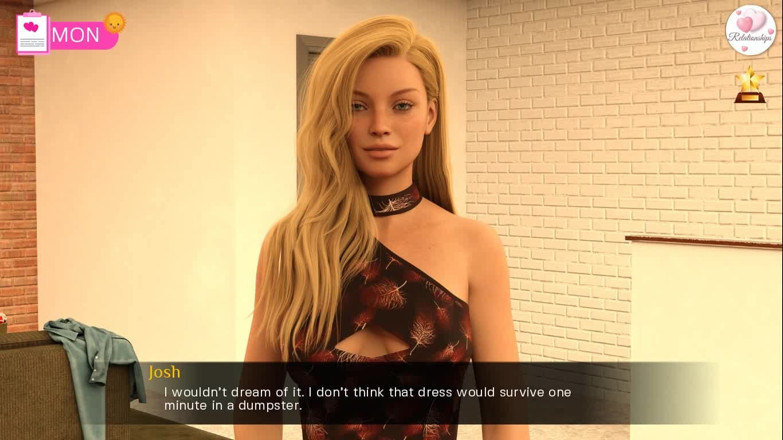 Dirty GamesXxX: Sayap Silicon: Si blondie seksi di rumah saya - episod 2