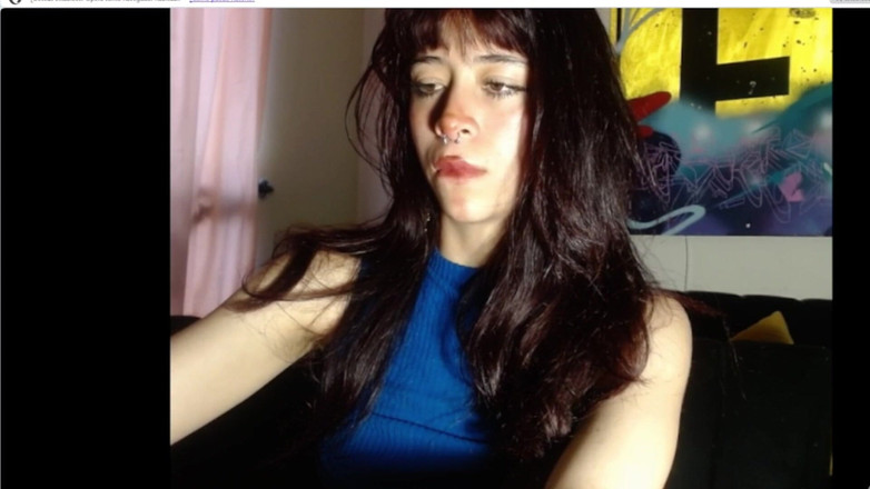 Colombianas amateur: Masturbare minionă goală Show webcam special