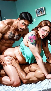 vishaalkaay sundar patni tin logon ki chudaee