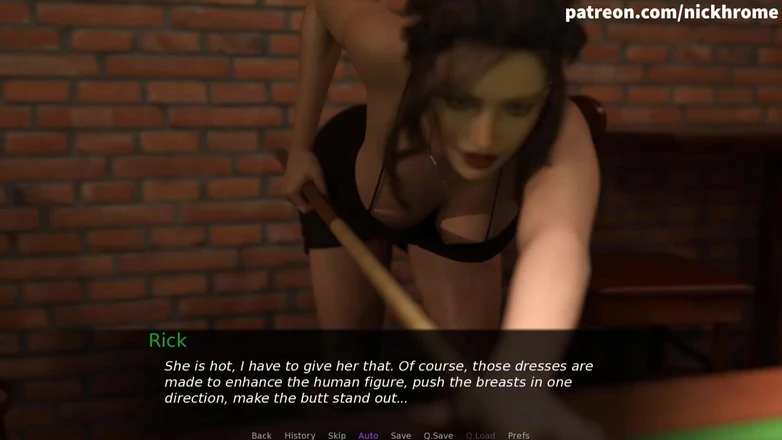 Visual Novels: Nursing back to pleasure - part 130 - good ass in billiards