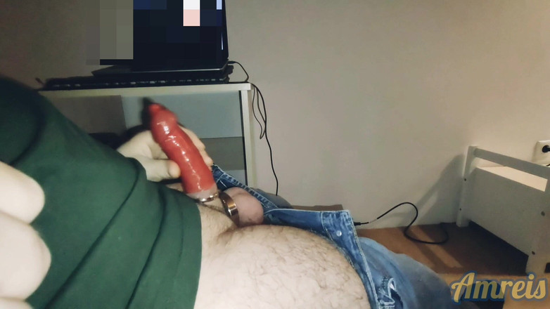 Amreis: Honění porno Celou noc. a Naplní kondom do mrdky.