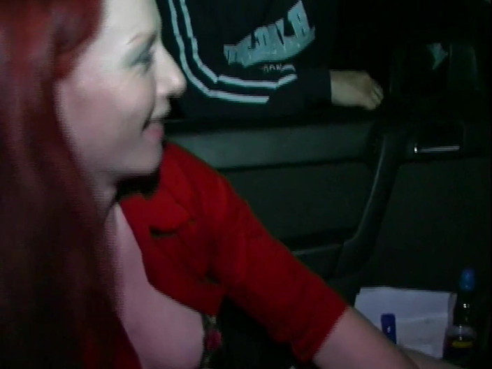 The Window of Sex: Cums fest escena 3_horny pelirroja follada en el coche en sexo...