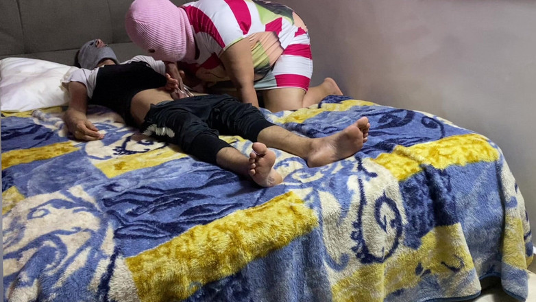 Arabic ebony BBW: Мадам Марва і єгипетський великий член