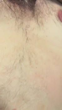 Chubby cub bear playing with his dick in the gym sauna