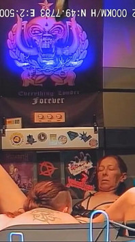Mijn teef in de vrachtwagen