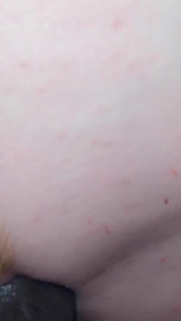 Drobna cipka wcierania Wielki Kutas. Domowe wideo