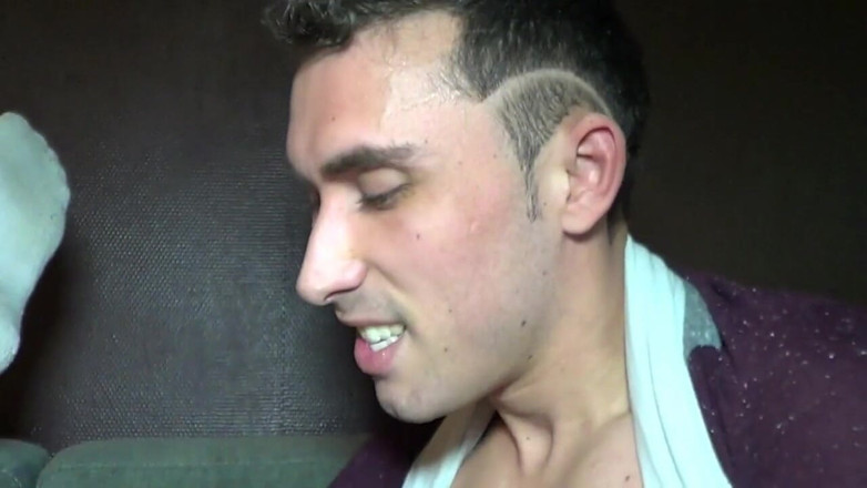 French Twinks Amator videos: Jerome James folosită brut de Yago Sinner
