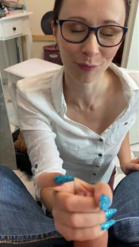Did That Go Too Far? Perverted Boss Made to Cum!