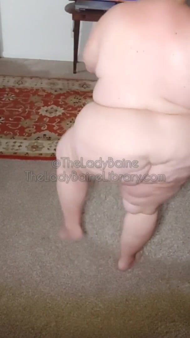 TheLadyBaine: SSBBW ออกกำลังกายเหงื่อโชกเปลือยกาย #1