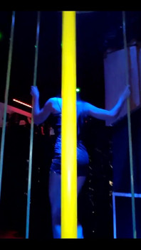 Durante os prêmios no Swinger Club