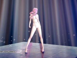 3D-Hentai Games: Wisin &amp; Yandel - sledujte vůdce Seraphine nahý tanec