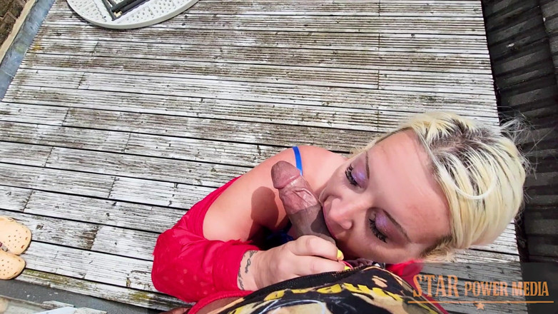Savvy G: Mel Moore &amp; Savvy G in London Rooftop Quickie: Cum Denial...
