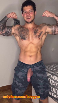 My Big Cock Cums with Military Outfit!