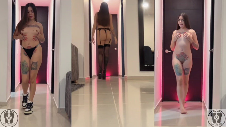 All You Can Fetish: Perarakan Berjalan Dalam Bikini – Fetish Kaki Di Sekitar Rumah
