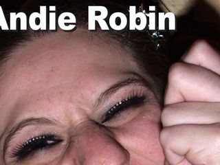 Edge Interactive Publishing: Andie Robin мастурбирует с бондажем с гирьками