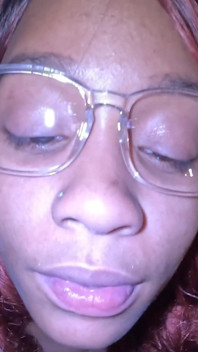 Ebony Slut Gets Messy Facial