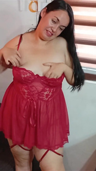 Piękna BBW z dużym tyłkiem zaprasza do pieprzenia JOI POV