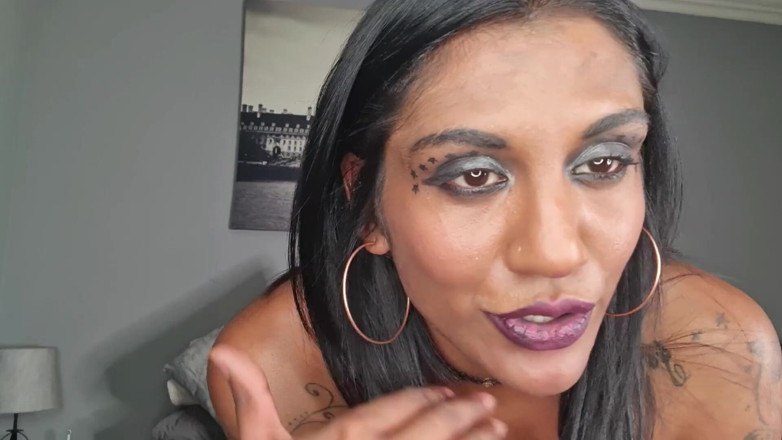 domslutfucker: O curvă indiană inutilă se umilește, vorbe murdare cu spermă...