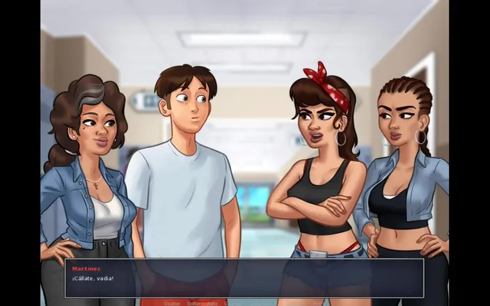 HotSummer117: Summertime Saga Cap 79 - the Hospital Receptionist Gives Me a Blowjob
