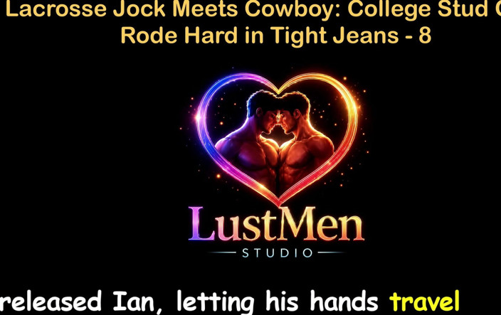 LustMen: Anglický audio gay sexuální příběh - Lacrosse Jock Splňuje kovboje: Vysokoškolský...