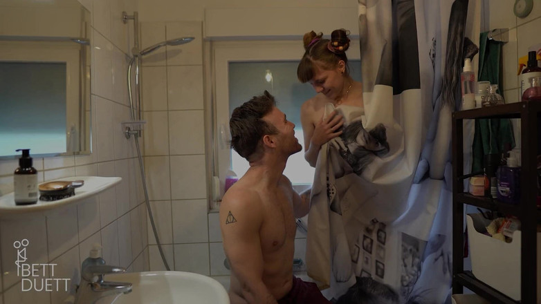 BettDuett: Komşunun atölyesinde seks!!